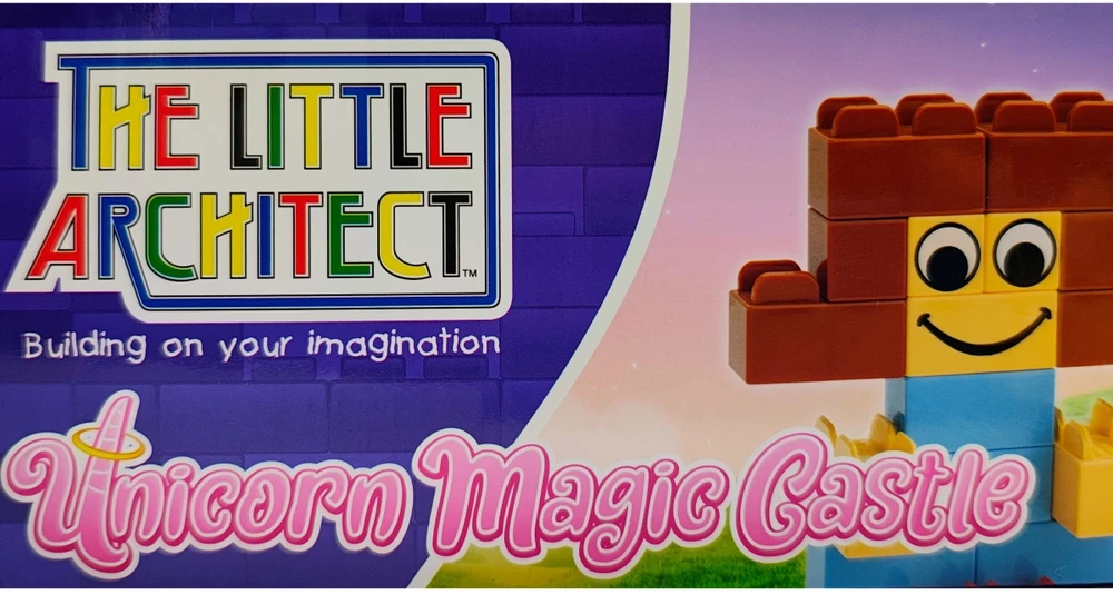 Little Architect Edukaciniai konstruktoriaus kiti 350 elementų, vaikams nuo 5 metų, gyvūnų modeliai