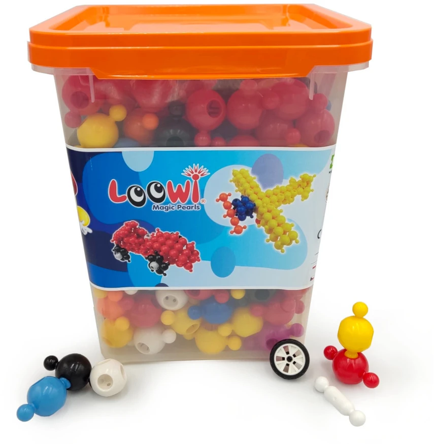 Loowi kaladėlės – transporto priemonės 308 el.