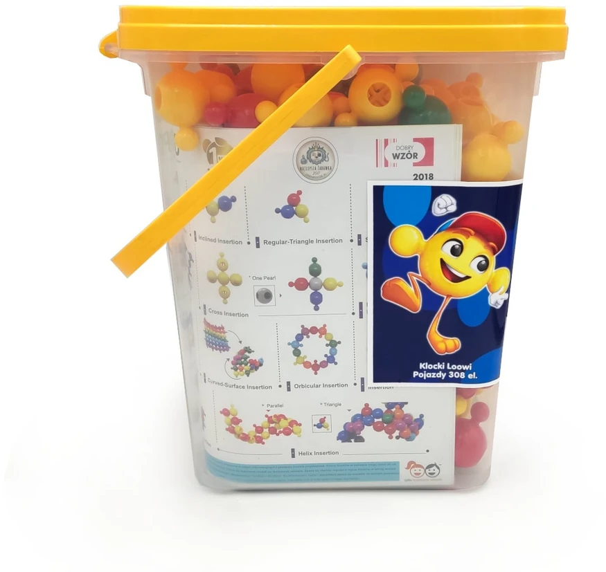 Loowi kaladėlės – transporto priemonės 308 el.