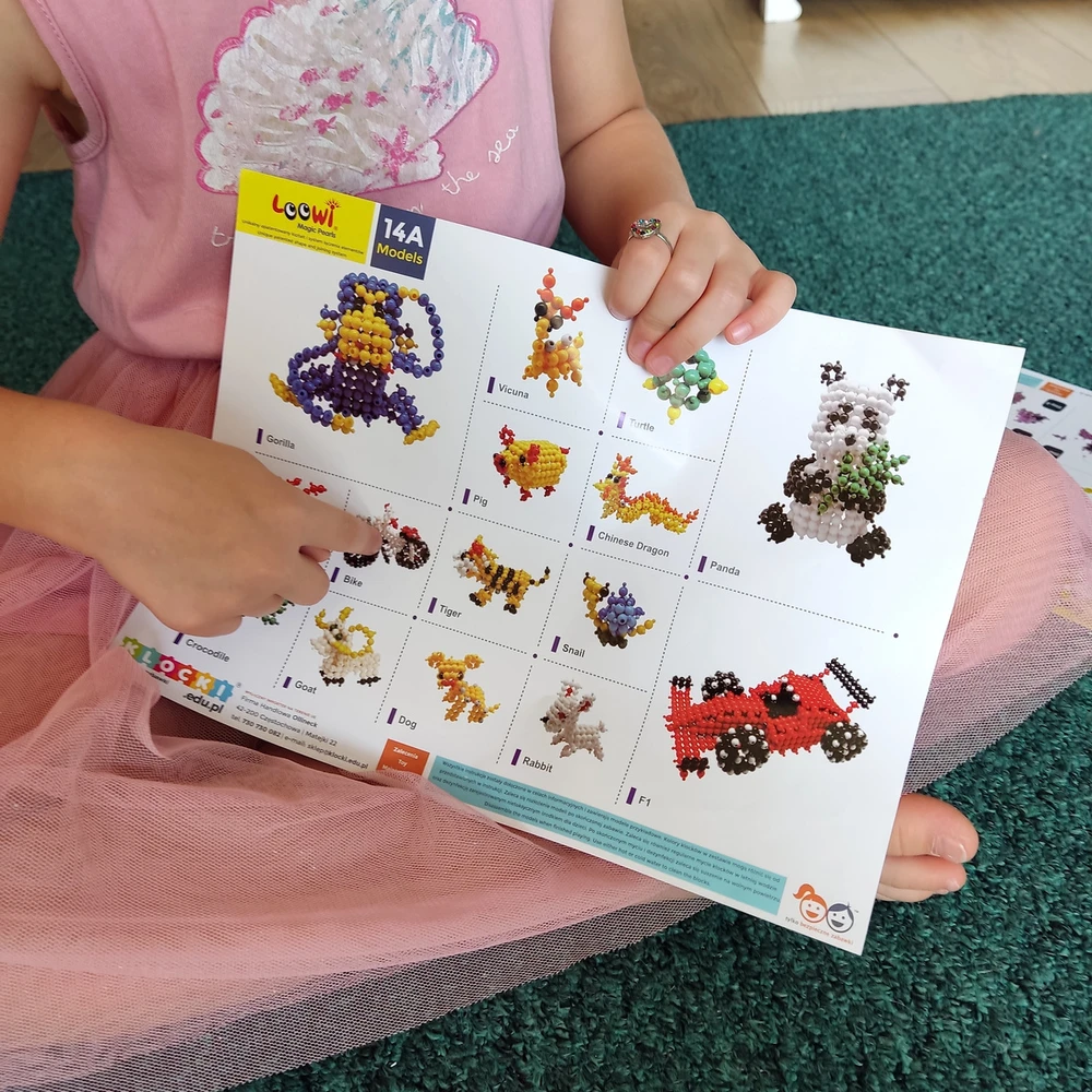 Kaladėlių Loowi ir Big Loowi rinkinys 200 el.
