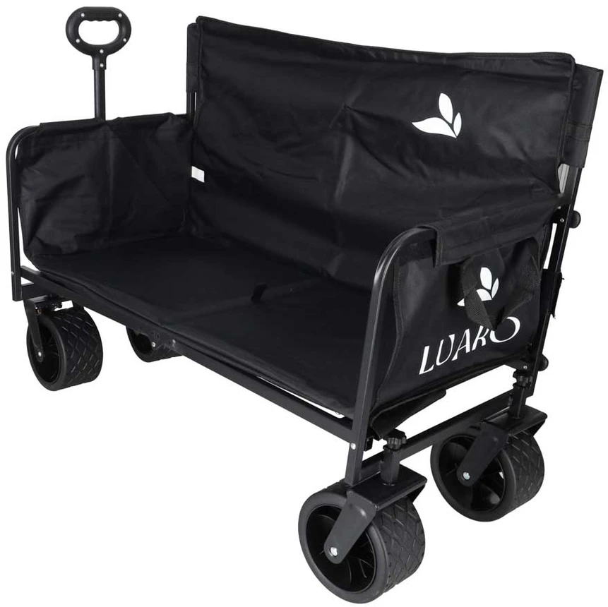 Luaro Transportinis vežimėlis juodas