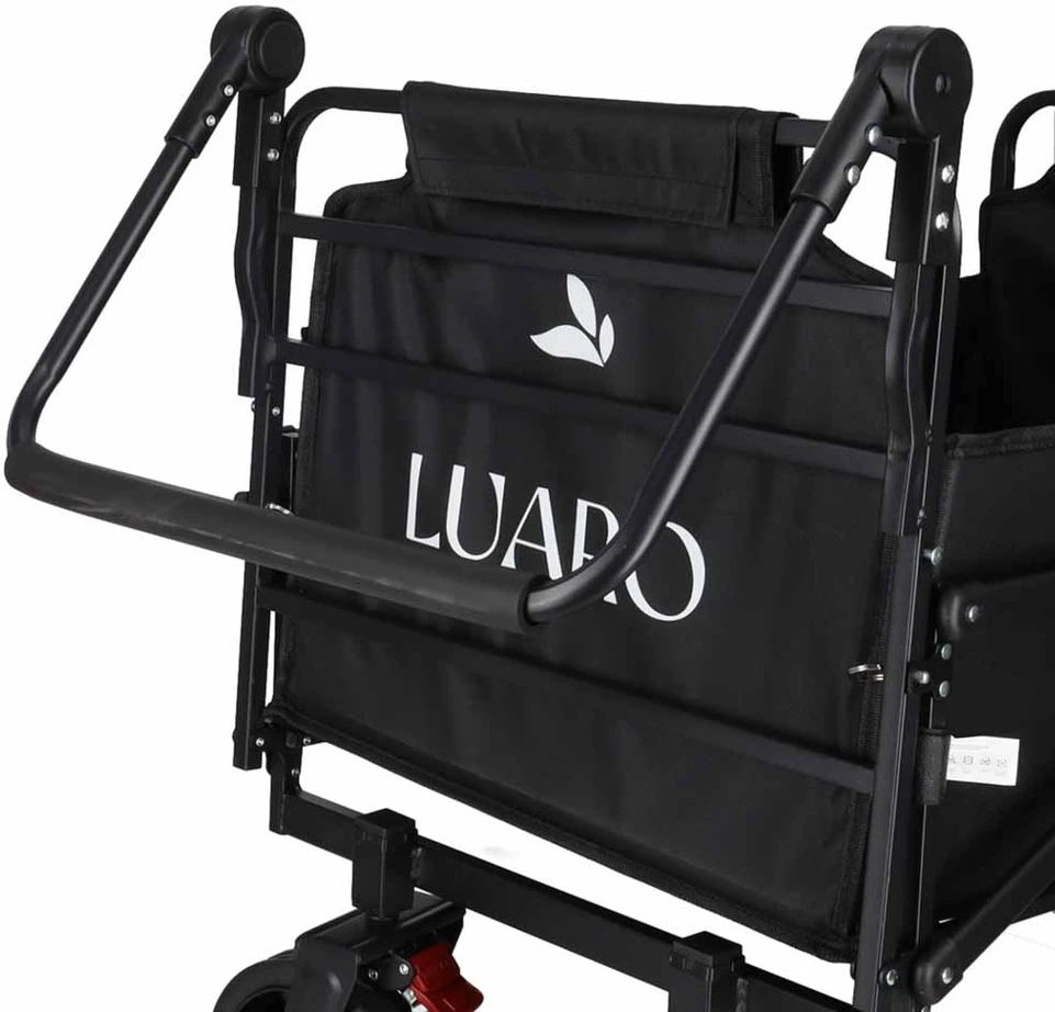 Luaro Transportavimo vežimėlis juodas