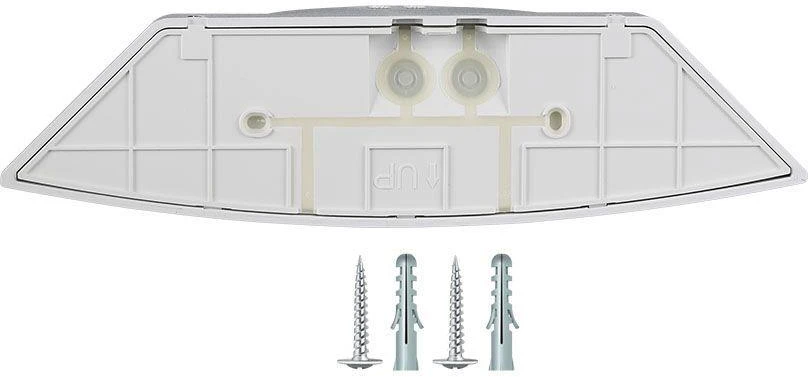 Lubinis šviestuvas 10W LED sieninis šviestuvas su PIR judesio davikliu, baltas, 4000K, IP54, CREE LED chip