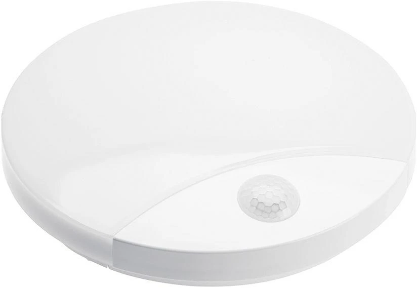 Lubinis šviestuvas 15W LED paviršinis šviestuvas, baltas, 3000/4000/6000K, su judesio davikliu, IP44, CREE LED chip