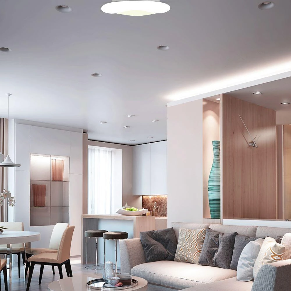 Lubinis šviestuvas V-tac 78W LED paviršinis šviestuvas, baltas, keičiantis spalvas