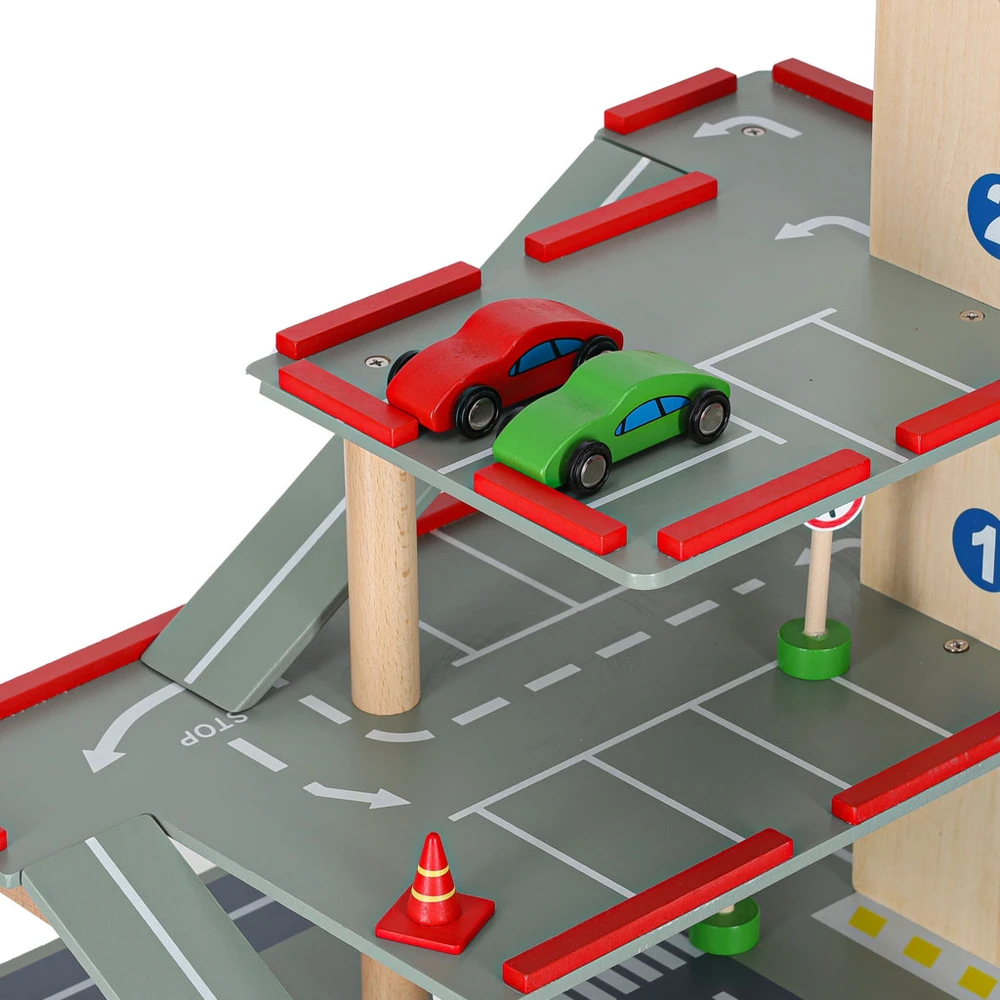 LULILO medinė automobilių stovėjimo aikštelė BENINO dviaukštis miesto garažas