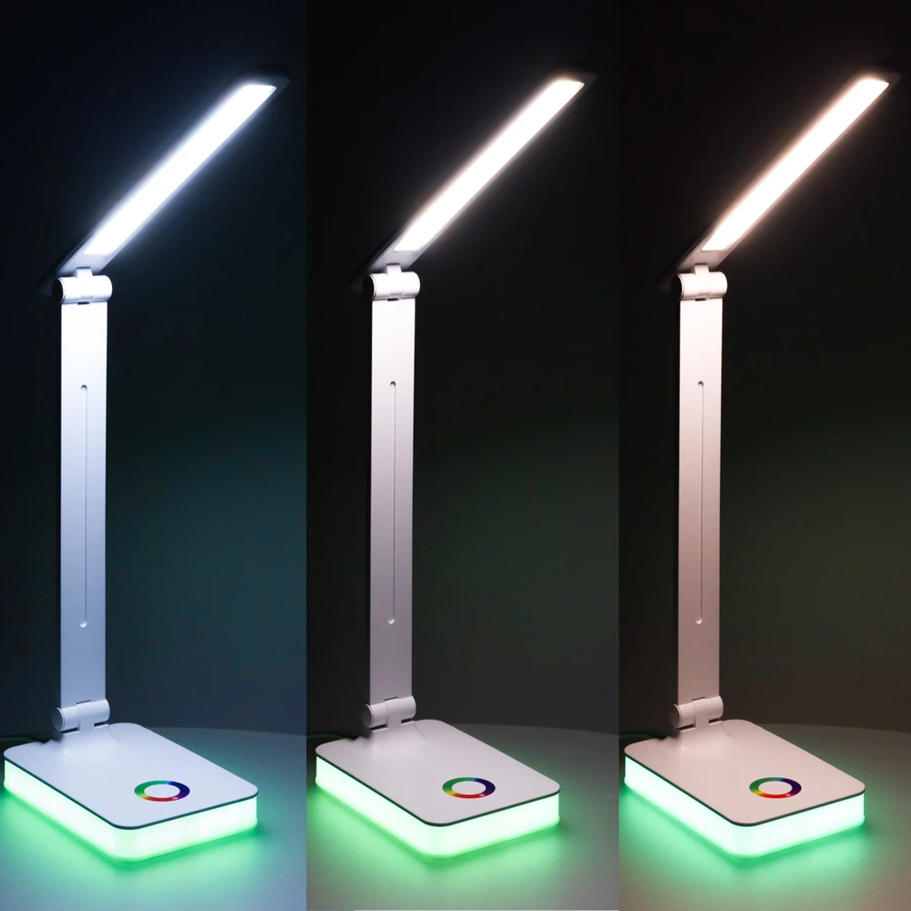 Pakabinamas šviestuvas Lumela Stalinė LED lempa USB su spalvotu apšvietimu