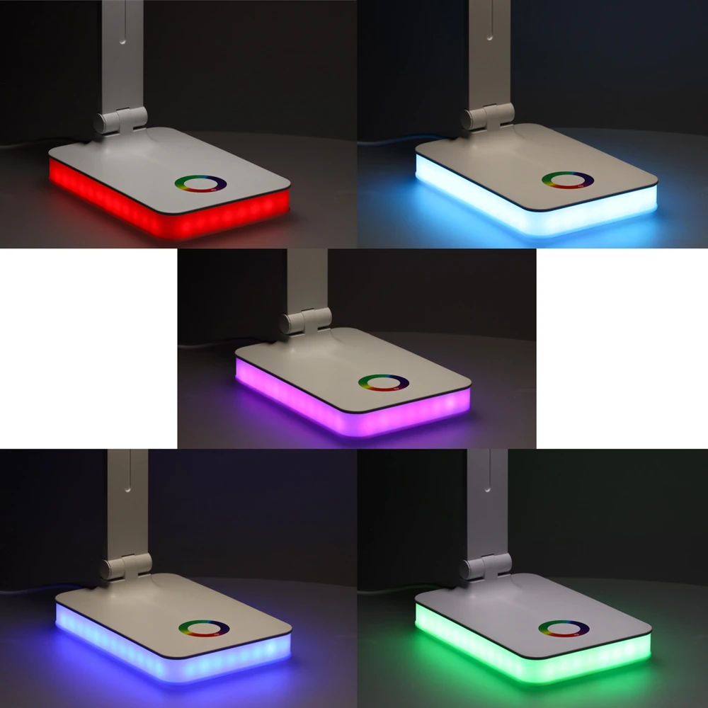Pakabinamas šviestuvas Lumela Stalinė LED lempa USB su spalvotu apšvietimu