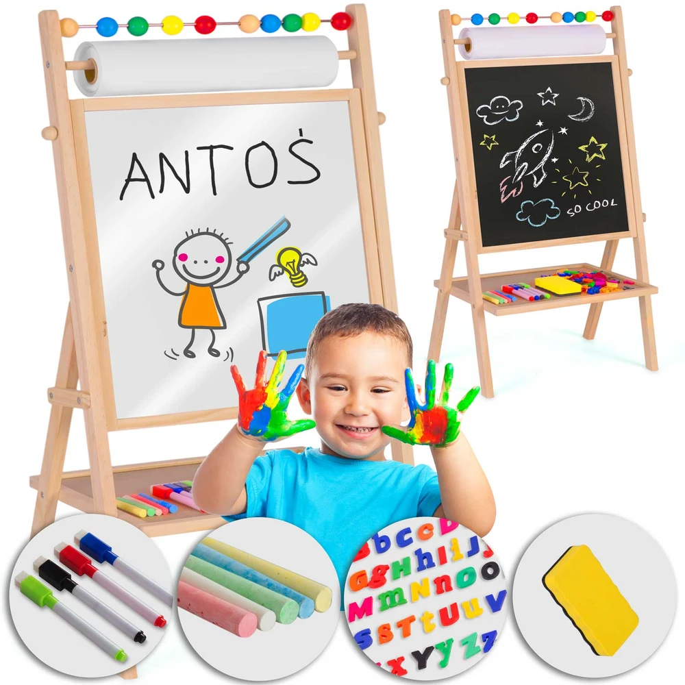 Magnetinė sukamasis kreidinė lenta Ricokids