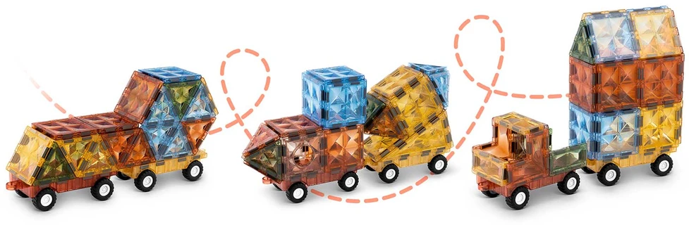 Magnetinės kaladėlės RK-766 Ricokids