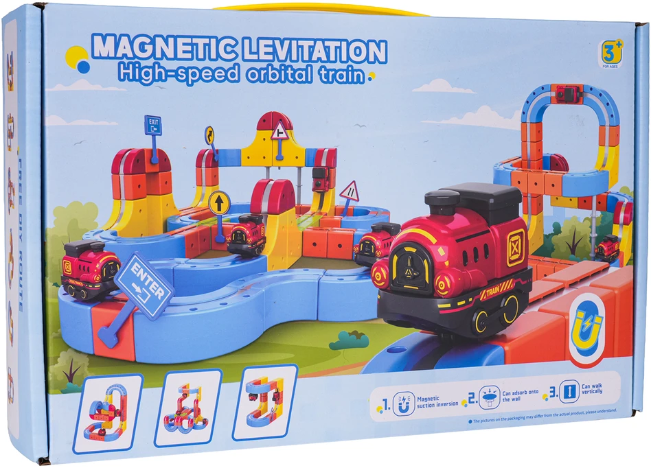 Magnetinis traukinio takelis 105 vnt