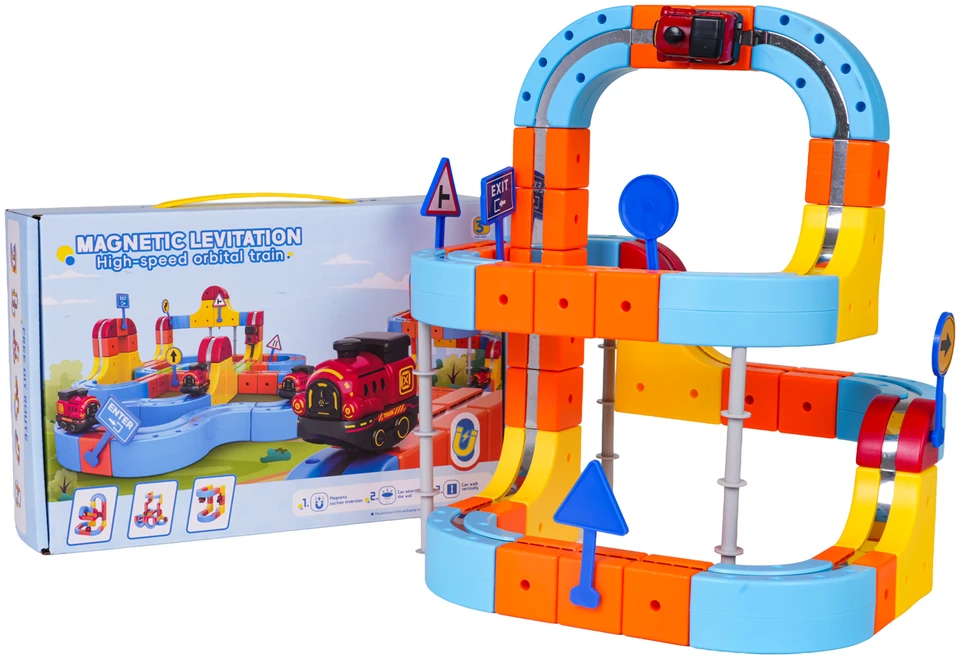 Magnetinis traukinio takelis 105 vnt