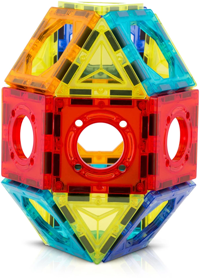 Magnetinių kaladėlių bokštas RK-768 Ricokids