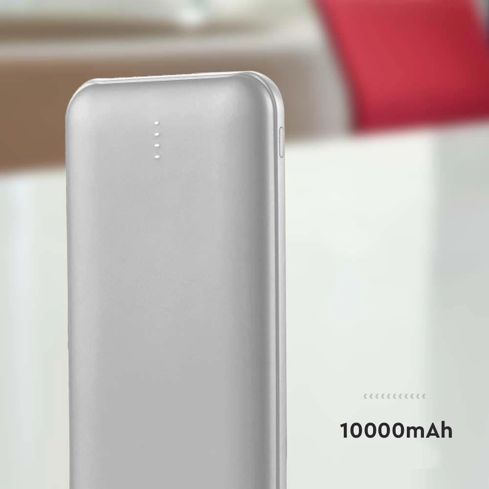 Maitinimo blokas V-TAC 10000mAh sidabrinis