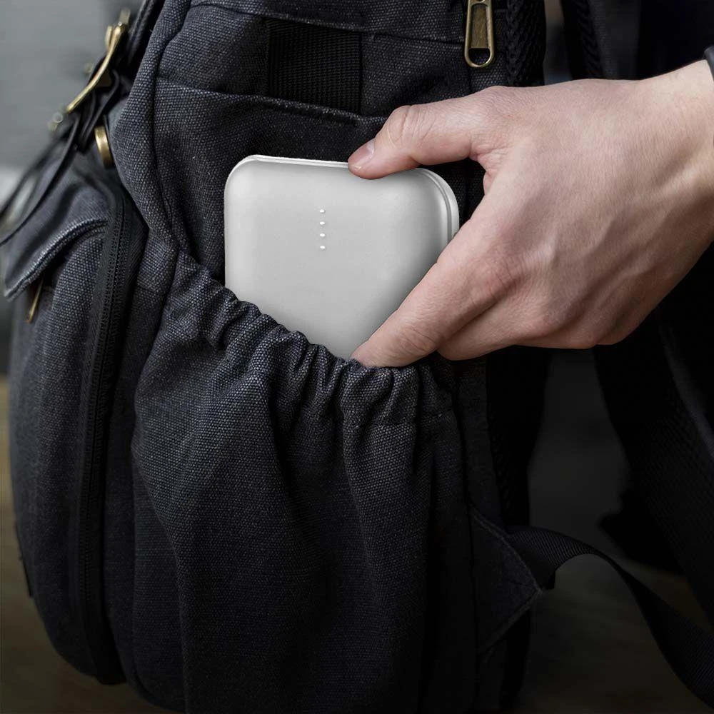 Maitinimo blokas V-TAC 10000mAh sidabrinis