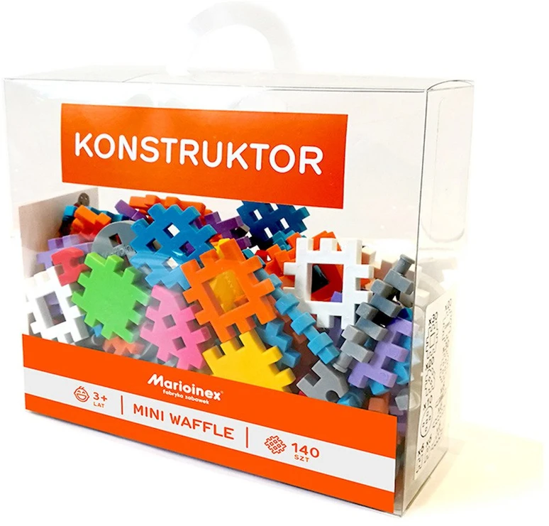 Marioinex Mini vaflinės statybinės plytos 140 vnt.