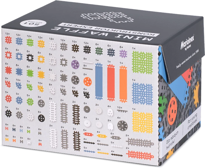 Konstruktorius Marioinex Mini Wafer Konstruktor Expert, 501 d.