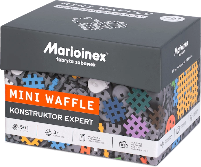 Konstruktorius Marioinex Mini Wafer Konstruktor Expert, 501 d.