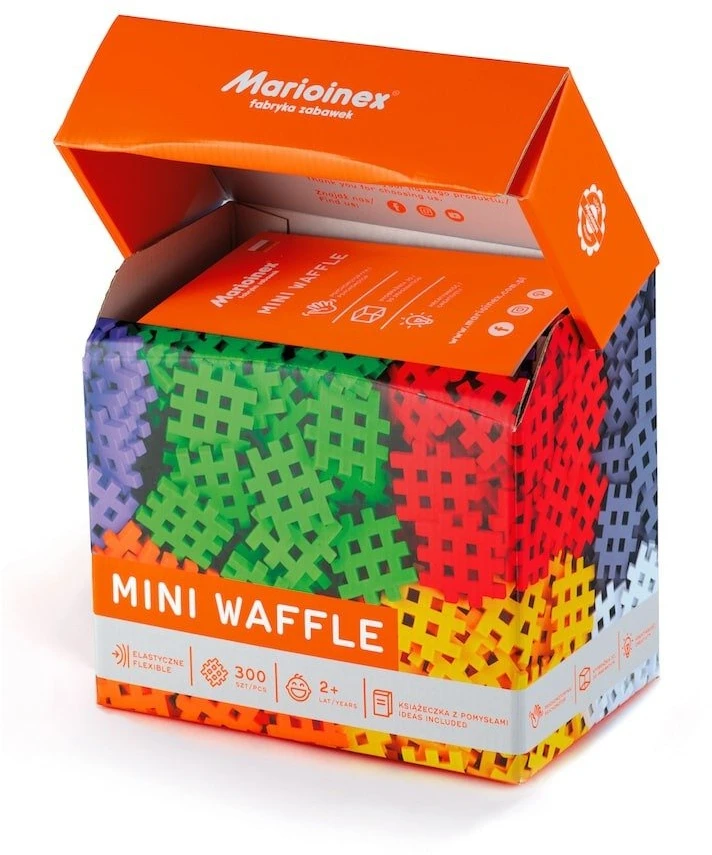 MARIOINEX mini vafliniai kaladėlės, 300 detalių