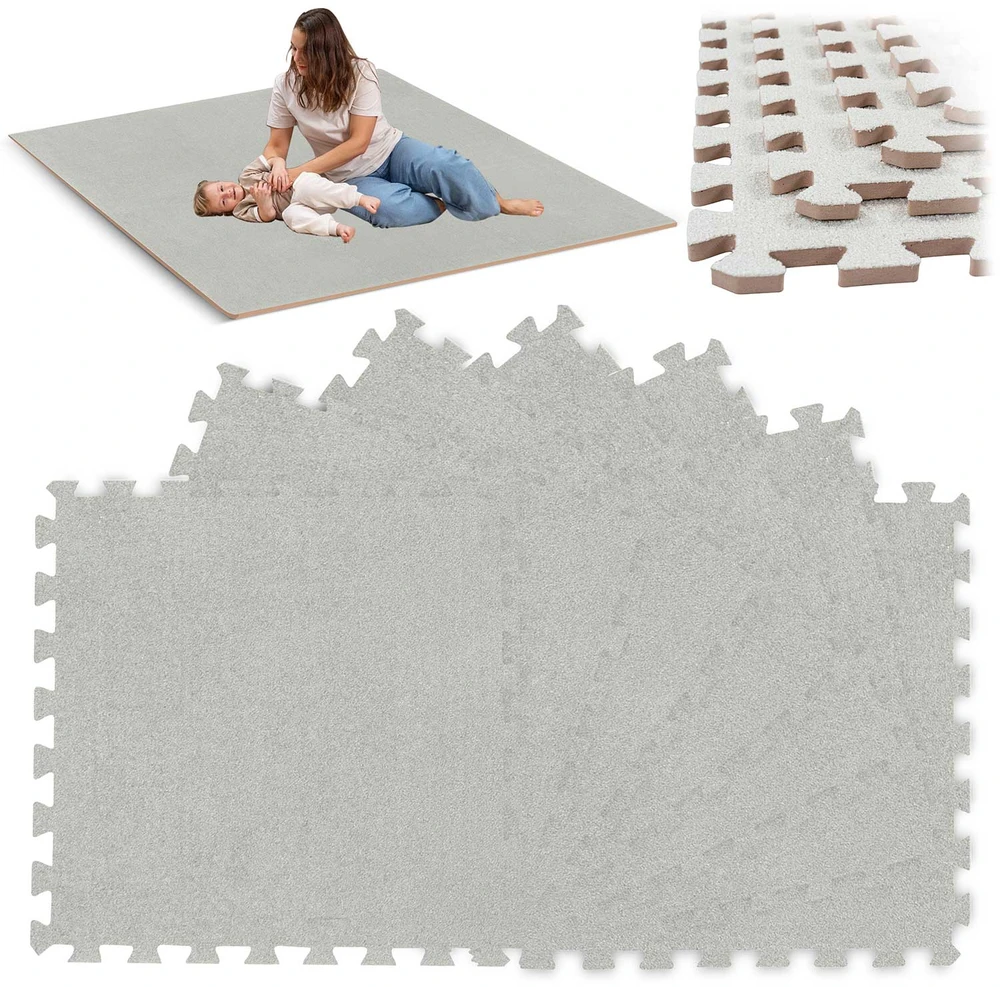 Dėlionės kilimėlis iš porolono 180 x 120 cm Massido 6 vnt