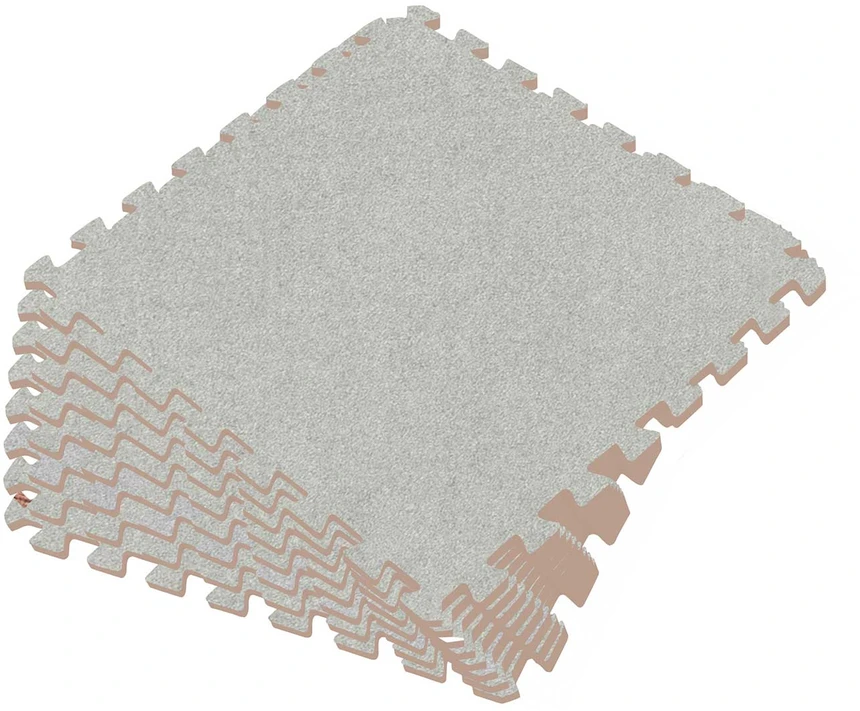 Dėlionės kilimėlis iš porolono 180 x 120 cm Massido 6 vnt