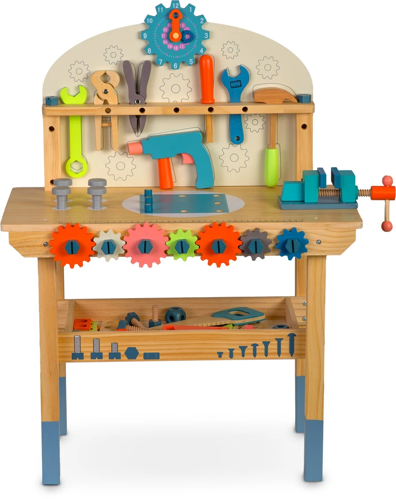 Medinės meistro dirbtuvės su įrankiais RK-876 Ricokids