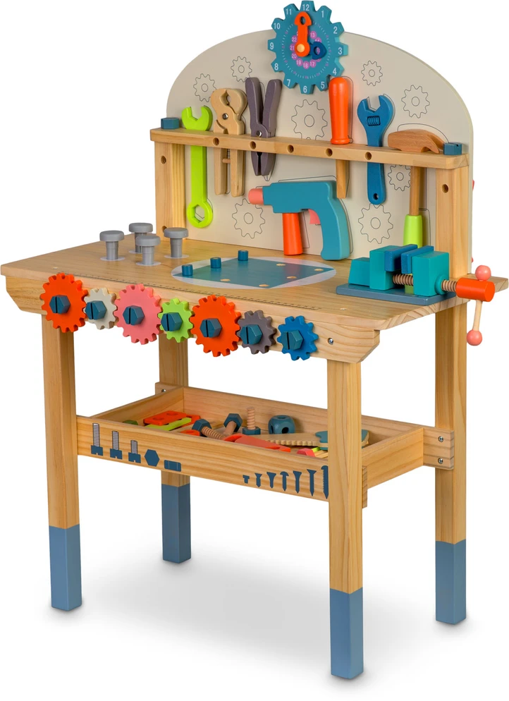 Medinės meistro dirbtuvės su įrankiais RK-876 Ricokids
