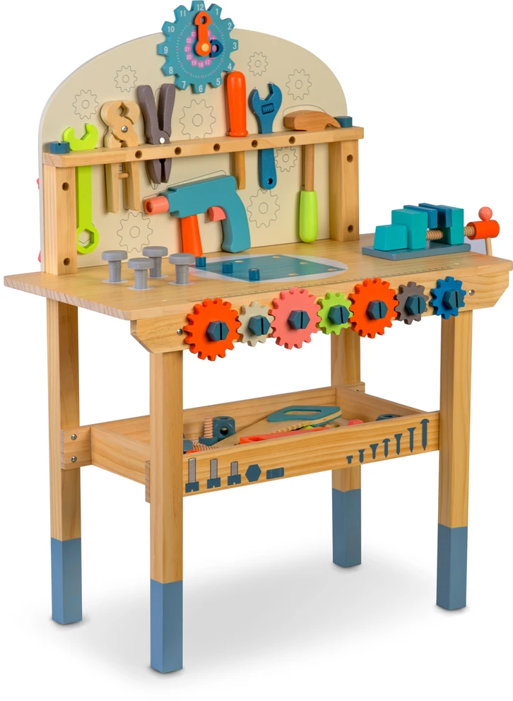 Medinės meistro dirbtuvės su įrankiais RK-876 Ricokids
