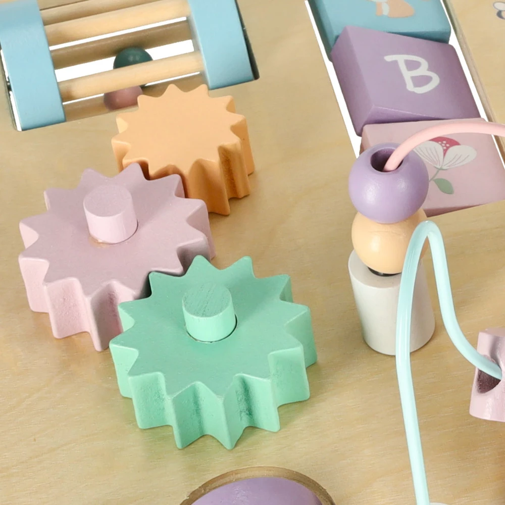 KIK Lulilo montessori pastelinis manipuliacinis stalas