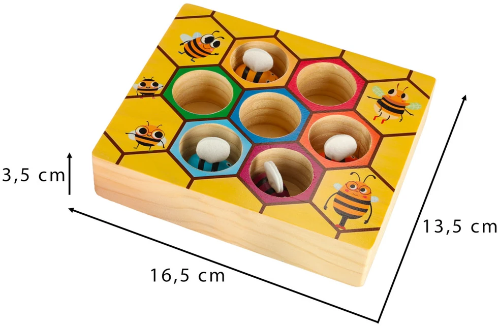 KIK Montessori žaidimas Bičių korys
