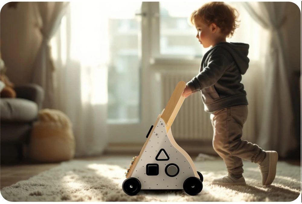 Medinis vaikštynė RK-875 Ricokids