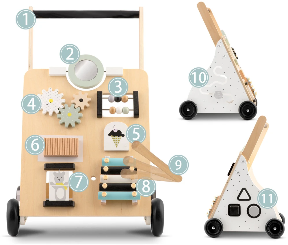 Medinis vaikštynė RK-875 Ricokids