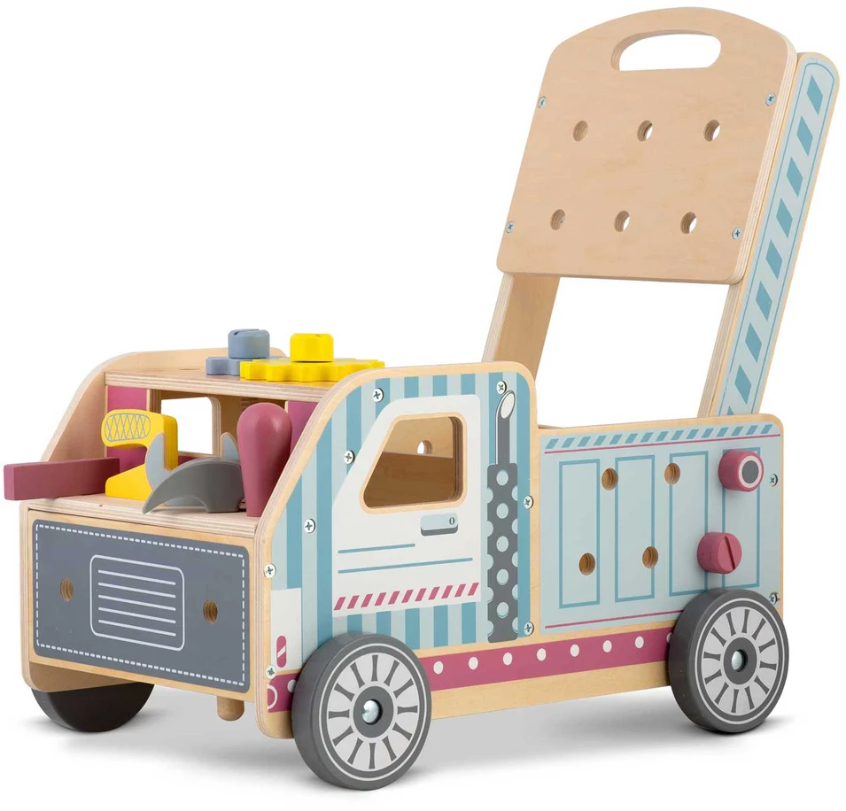 Medinis stumdukas - vaikštynė su įrankiais RK-874 Ricokids
