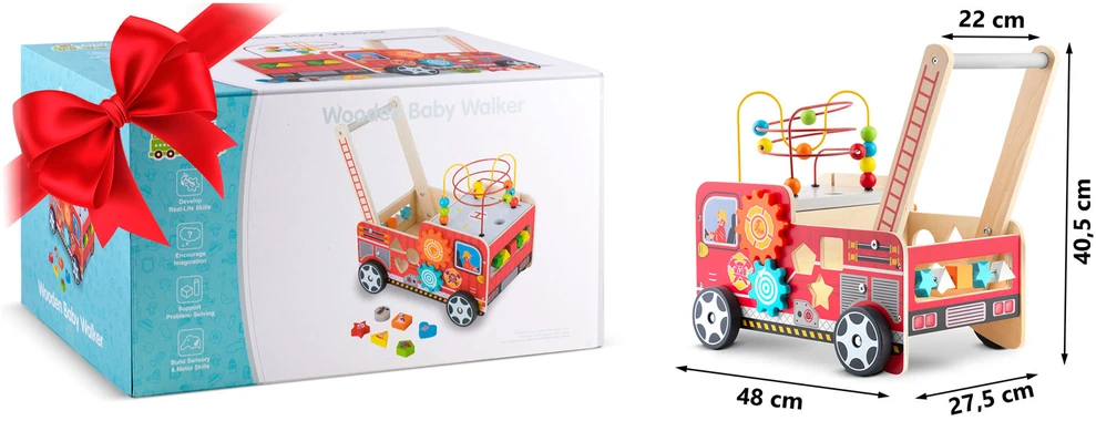 Medinis ugniagesių komandos vaikštynė RK-873 Ricokids