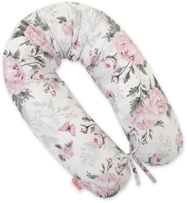 Užvalkalas nėščiosios pagalvei LONGER Romantic peonies