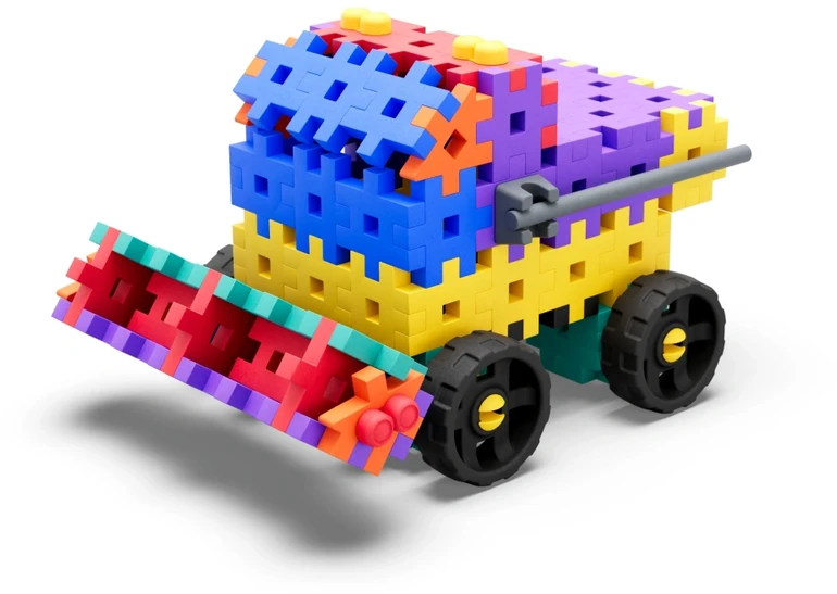 Meli Basic Constructor 100 dalių konstruktorius vaikams nuo 3 metų, lavina kūrybiškumą ir smulkiąją motoriką