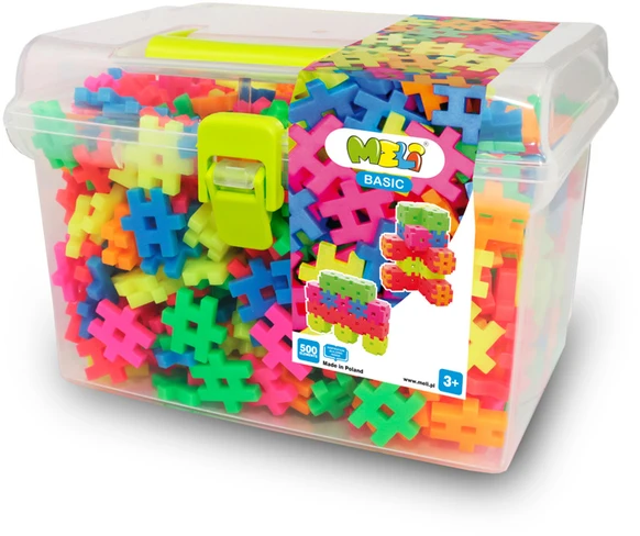 WAFLE MEli Basic Neon Travel Box 500 50091 ZA5666