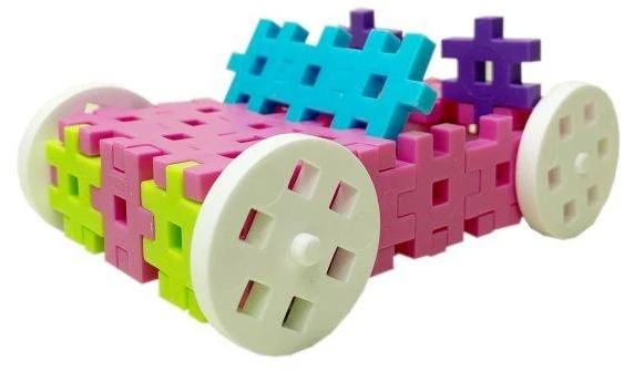 Konstruktorius Meli Basic Pink 400 el.