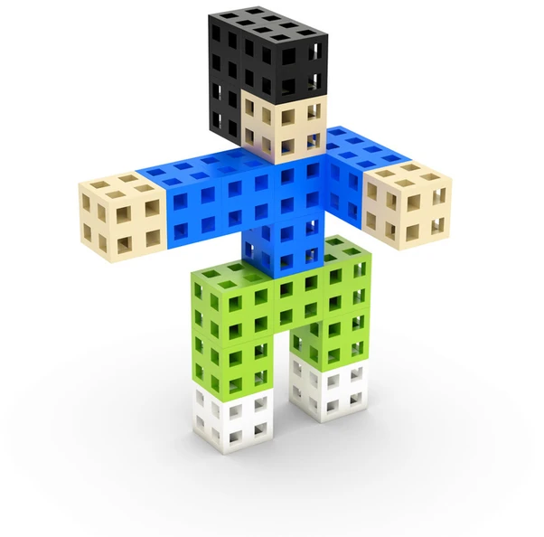 Meli Cube konstruktorius (100 el.)