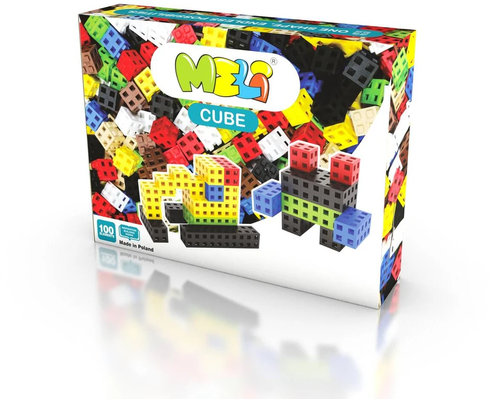 Meli Cube konstruktorius (100 el.)