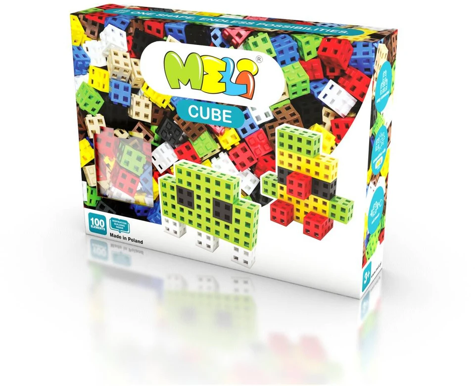 Meli Cube konstruktorius (100 el.)