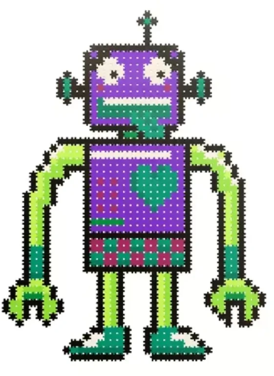 Konstruktorius Meli Minis Robot 3in1 1000 el.