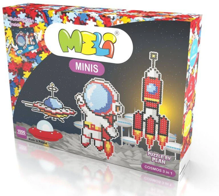 Konstruktorius Meli Minis Cosmos 3in1 1000 el.