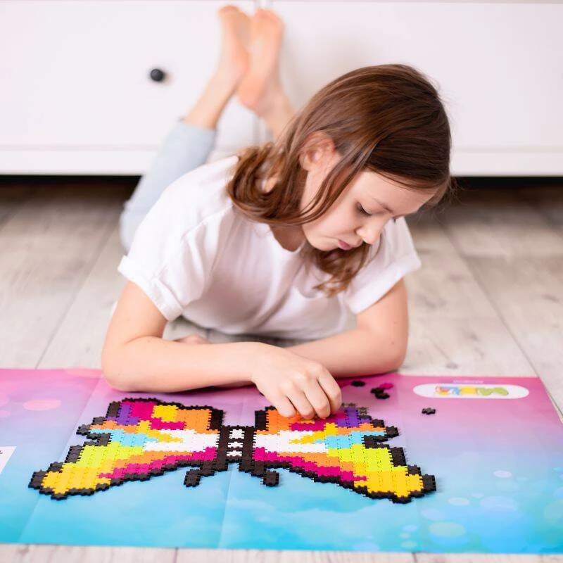 Meli Minis 2in1 kūrybinis 500 dalių konstruktorius vaikams nuo 4 metų, spalvotas