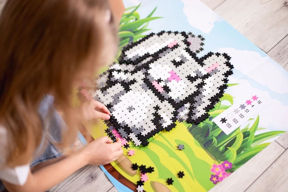 Meli Minis 2in1 kūrybinis konstruktorius su 500 detalių, vaikams nuo 3 metų, spalvotas