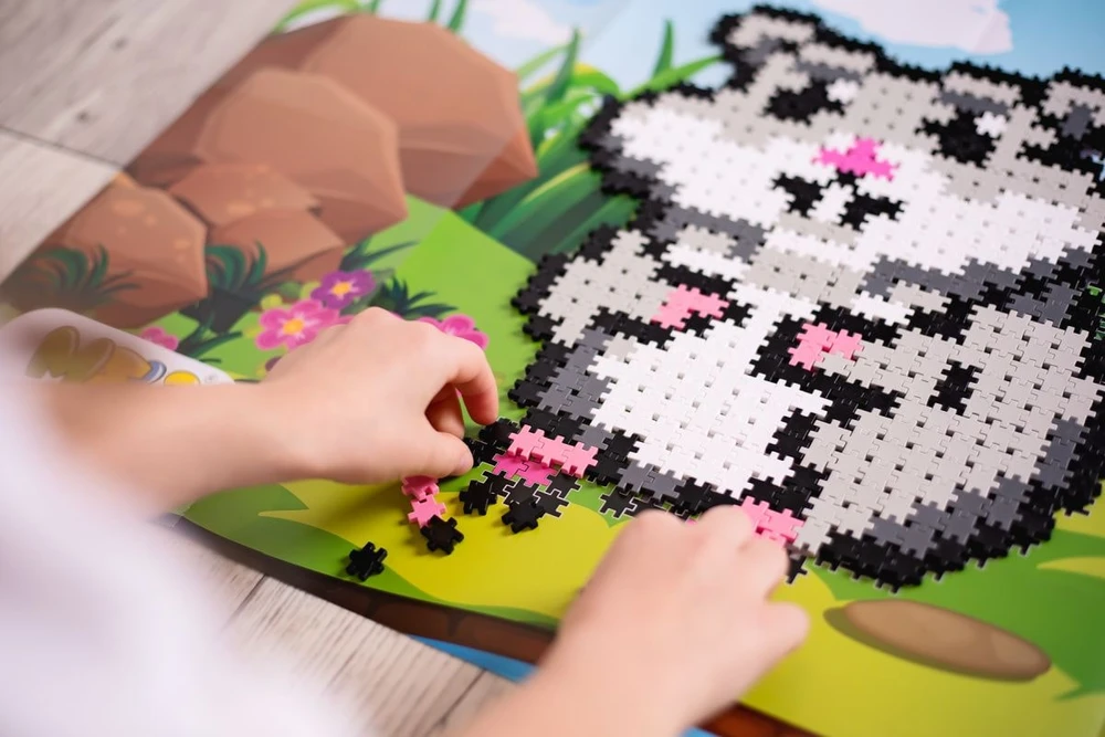Meli Minis 2in1 kūrybinis konstruktorius su 500 detalių, vaikams nuo 3 metų, spalvotas