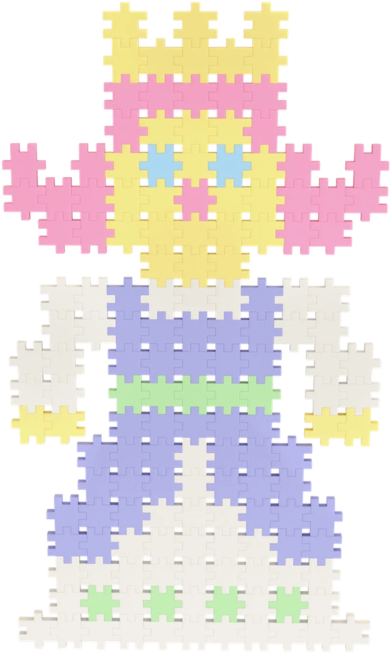 Konstruktorius Meli Minis Pastel EDU 2800 el.