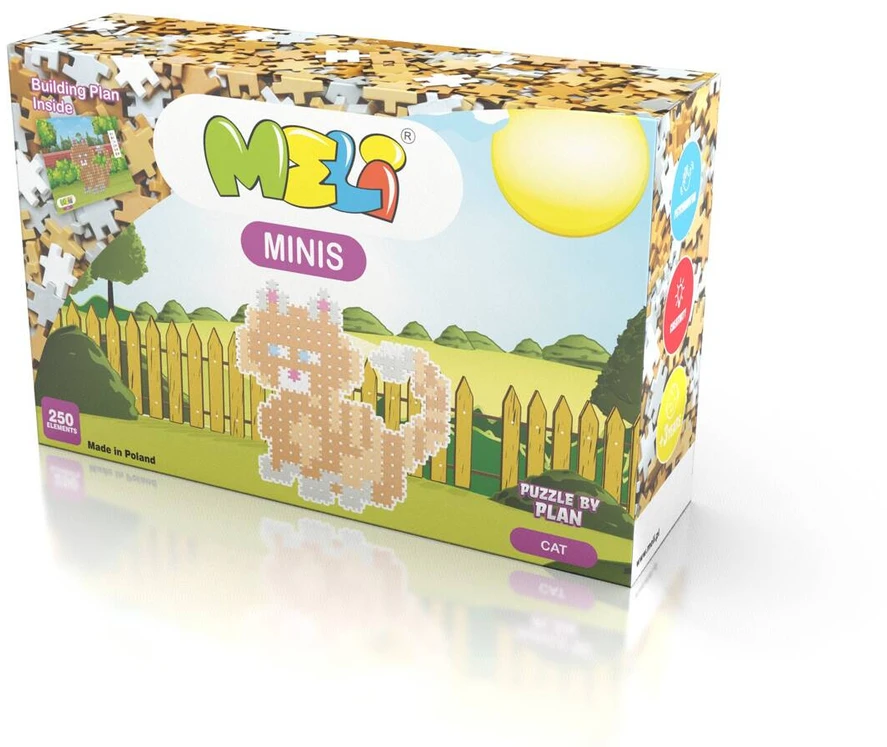 Meli Minis konstruktorius Kačiukas (250 el.)
