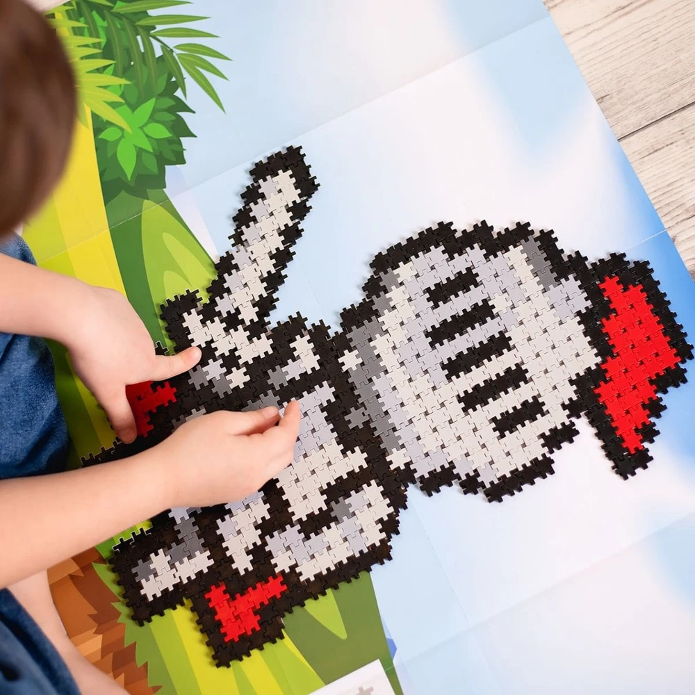 Meli Minis pilies konstruktorius 2in1 su 500 spalvotų kaladėlių, vaikams nuo 3 metų