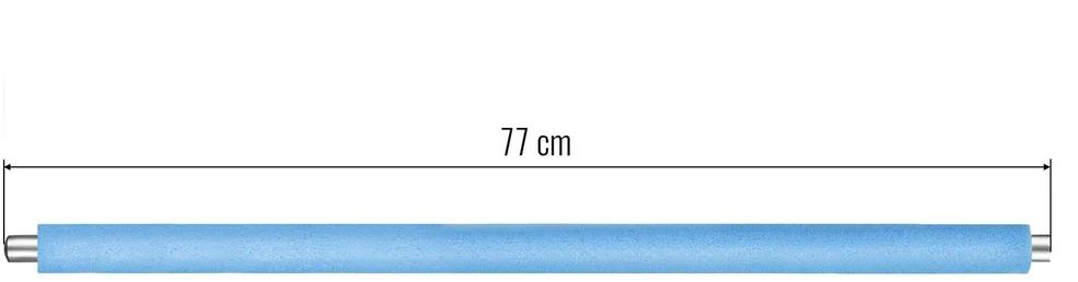 Mėlynas 4,5 ft viršutinis stulpas Neo-Sport lauko tinklinei batutui